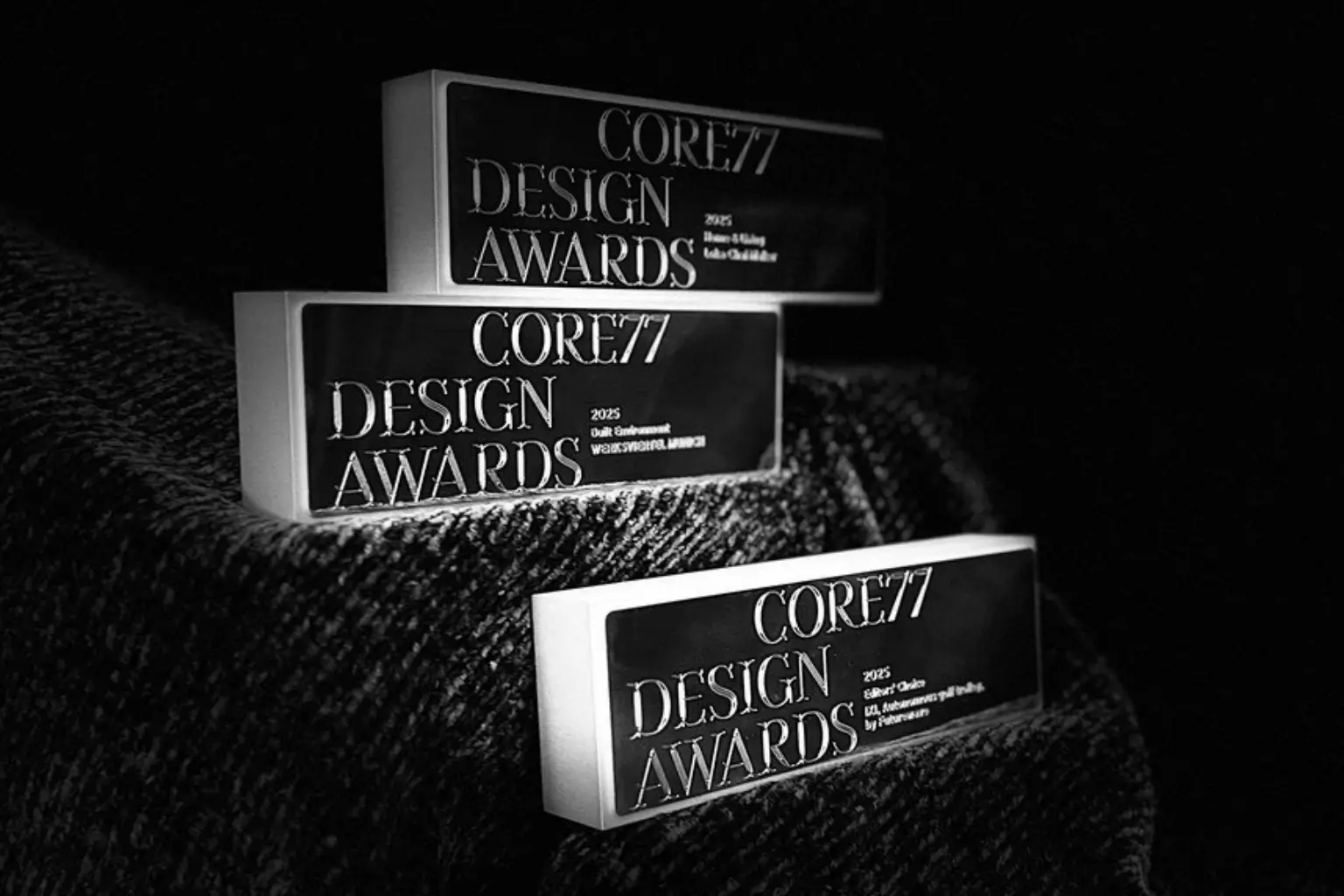 Precision Machined Trophies for Core77 Design Awards